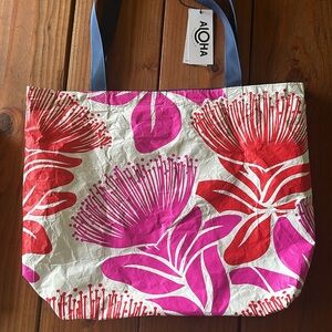 ALOHA Collection Ohi’a Lehua Reversible Tote Bag